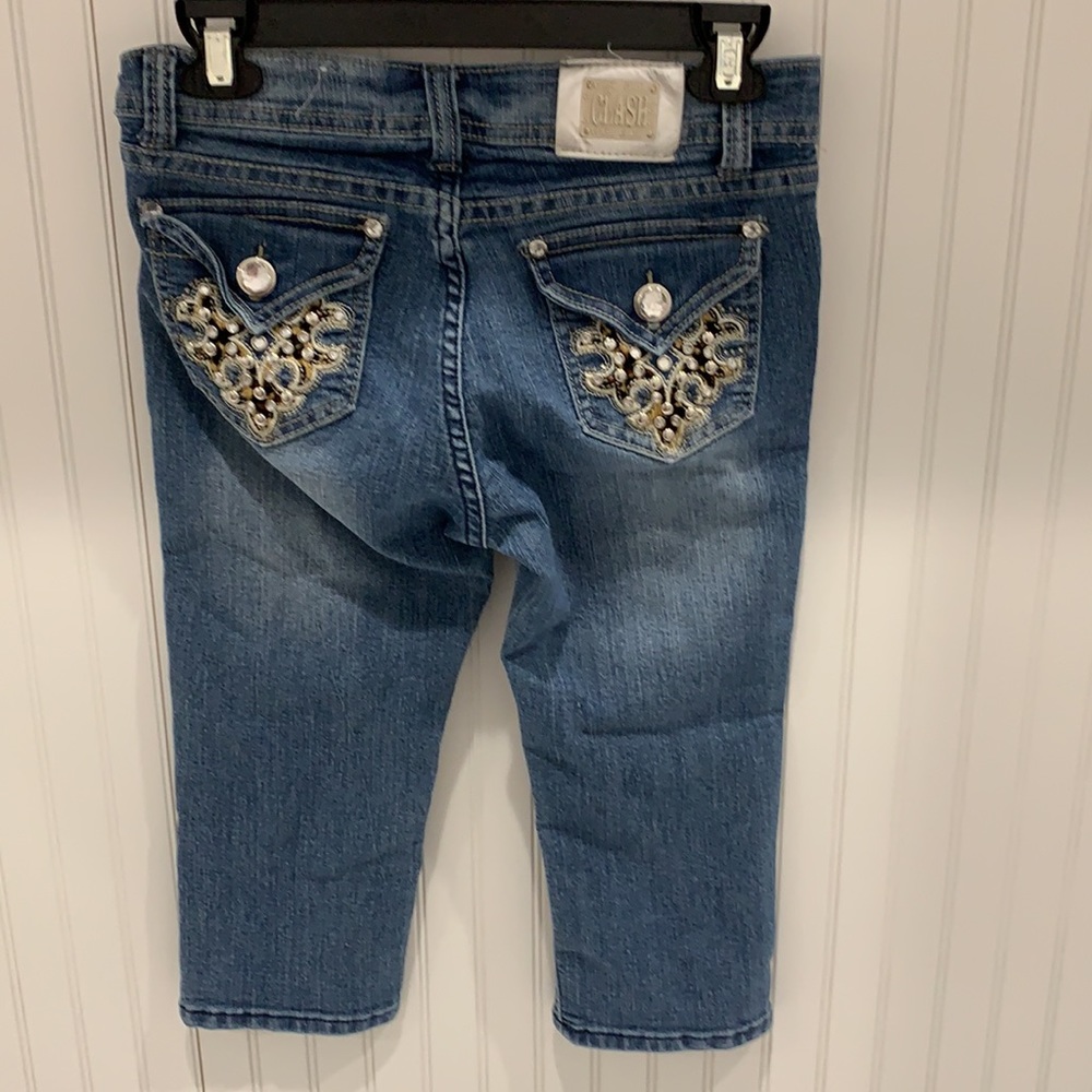 Clash Capris Jeans